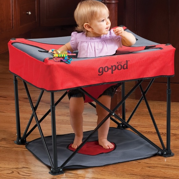 Fold Down Seat Potty Seats Kidco Go-pod Portable Folding Activity Seat - Picture 2 of 4